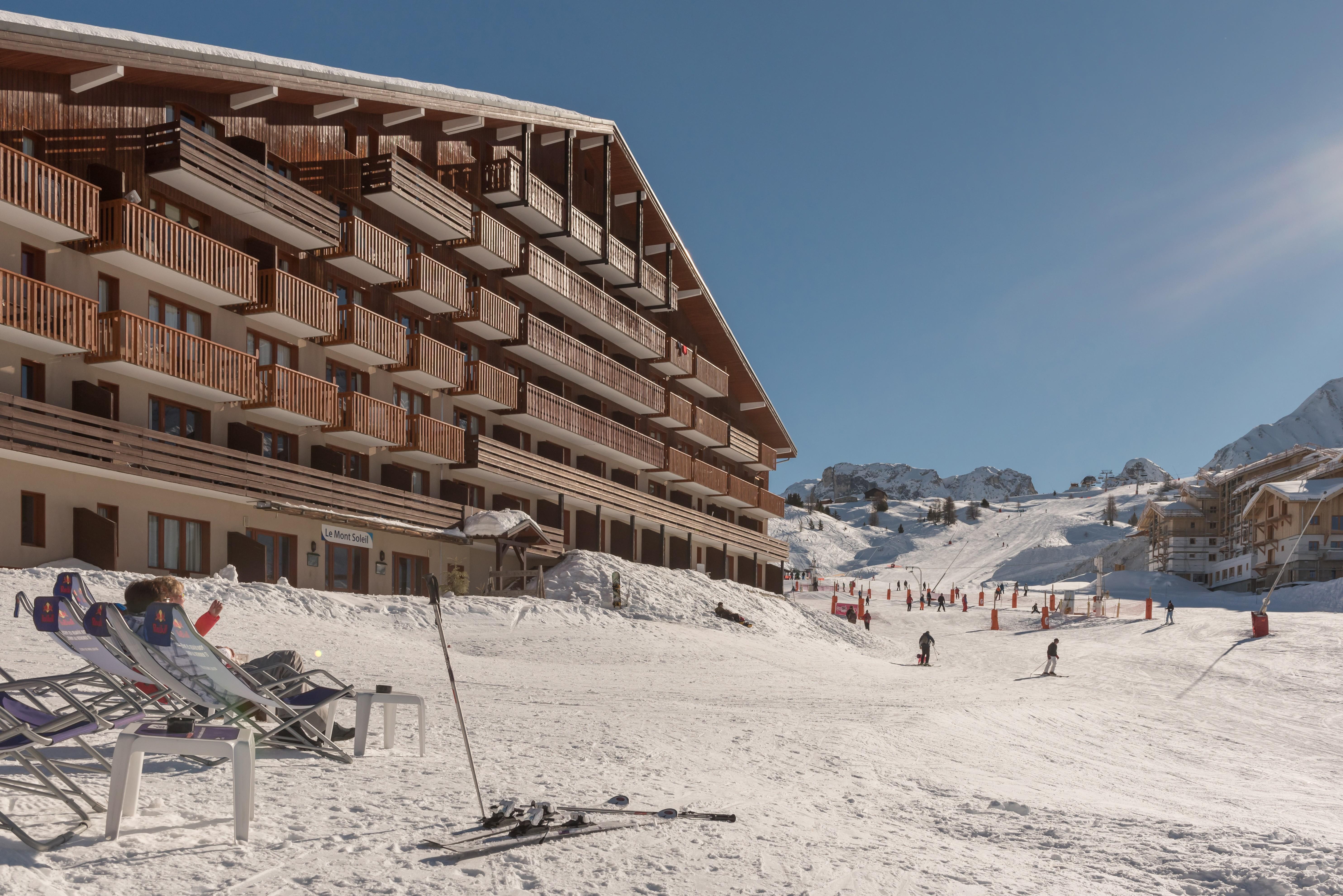 لا بلاني Residence Pierre & Vacances Le Mont Soleil المظهر الخارجي الصورة